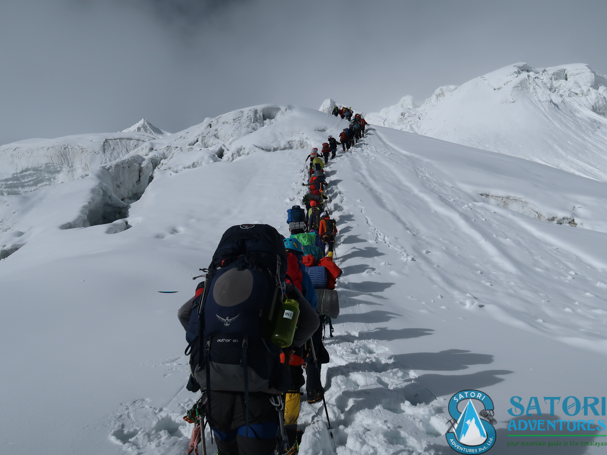 Walking Towards mountain
