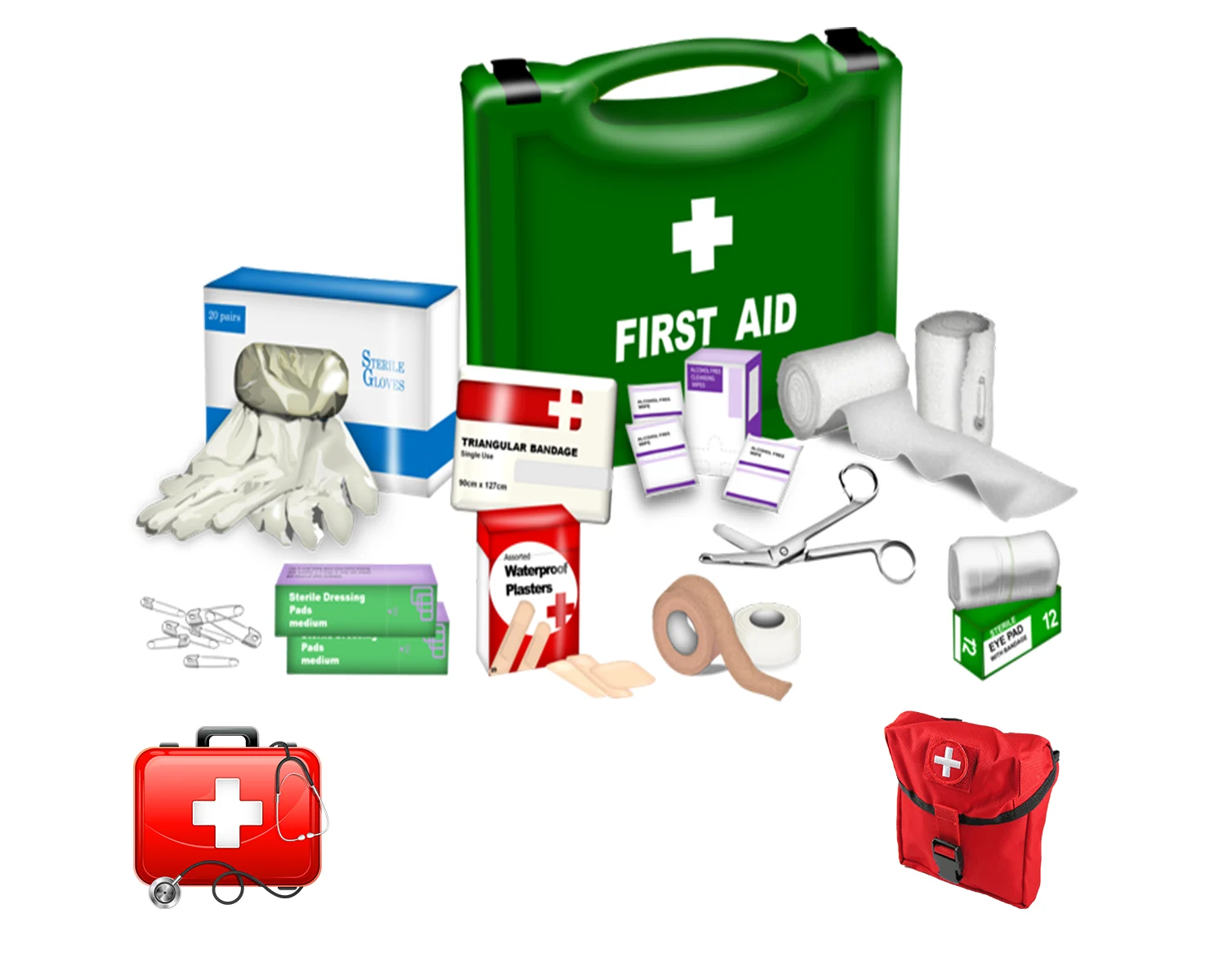 First aid kit for safe hiking in Nepal