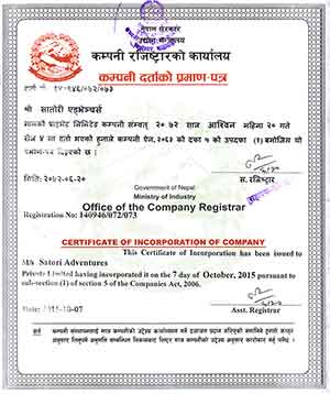 Company registration