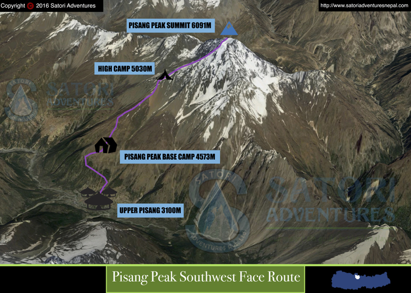 12pisang peak southwest face1