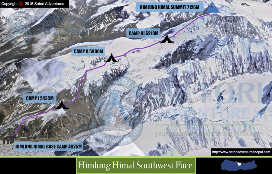 81himlung himal southwest face1