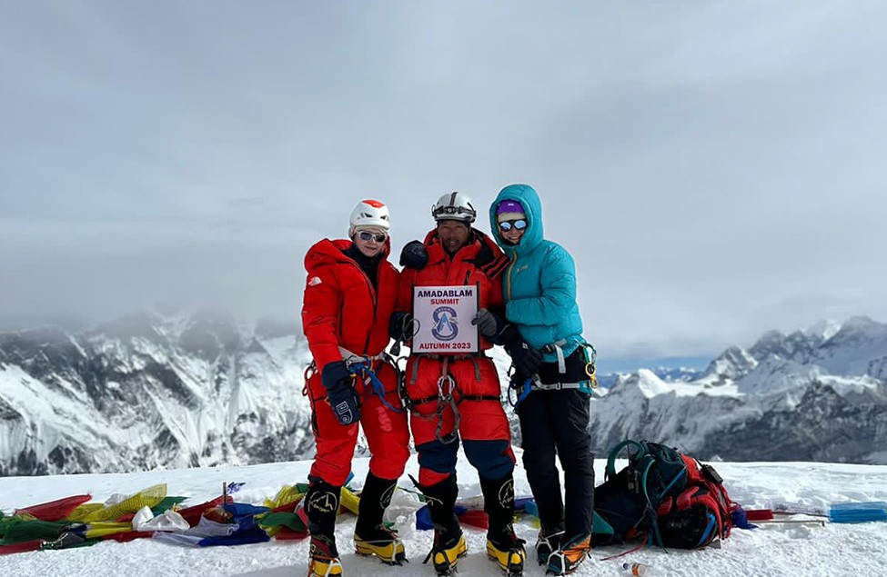 Top of Mt. Amadablam