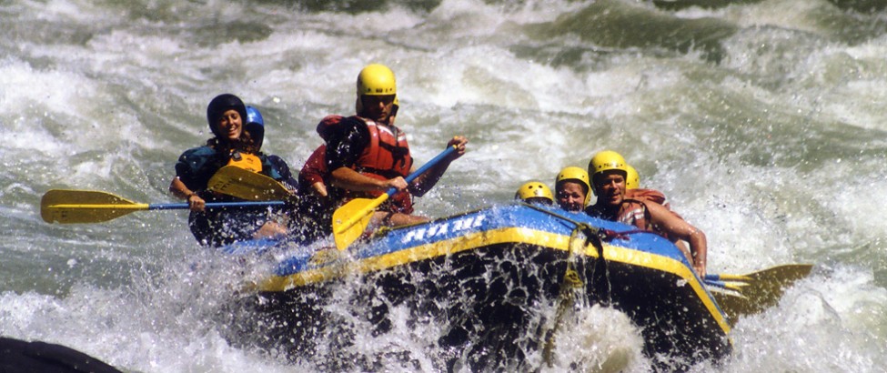 Rafting in Trishuli River