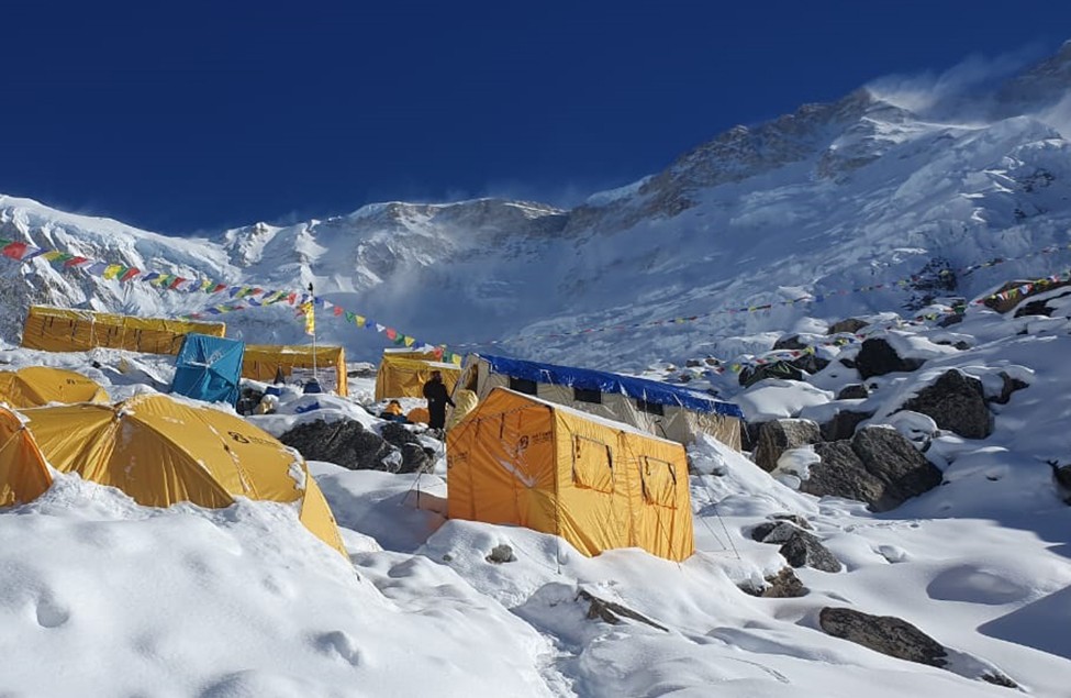 view from Kanchenjunga Expedition