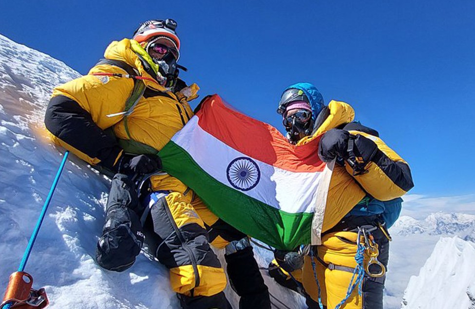 On top of Mt. Lhotse