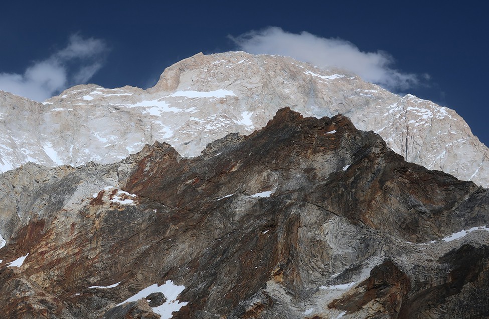 View on the way to Makalu Summit