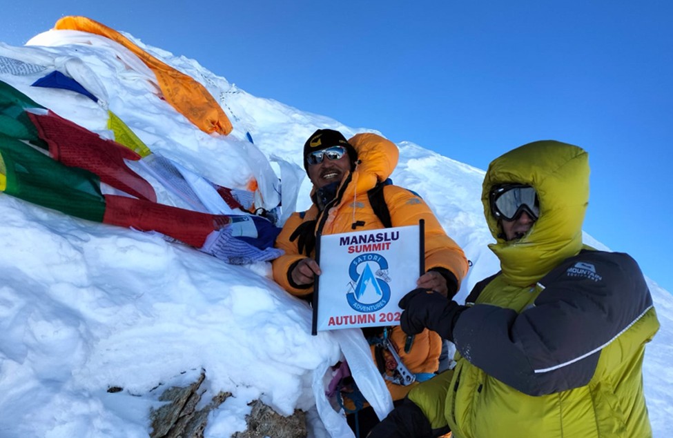 Mt. Manaslu Summit