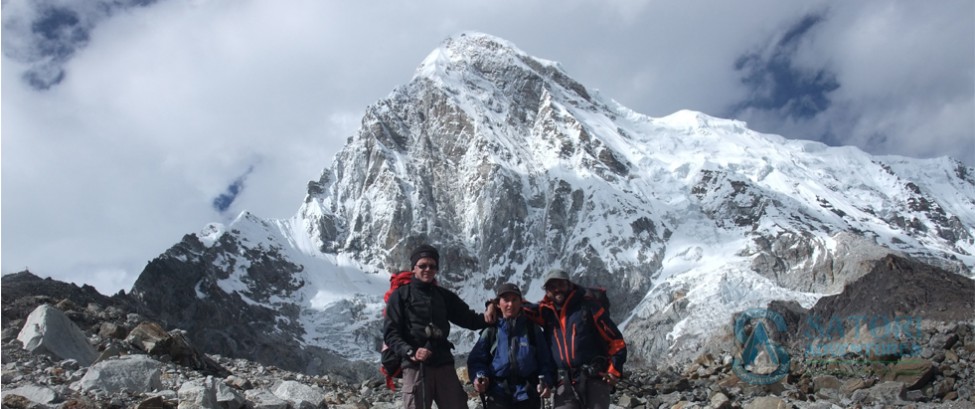 Group Photo at Pumori Base Camp 