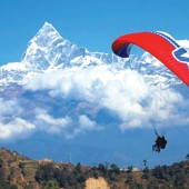 mountain flight jungle safari pokhara tour with paragliding89