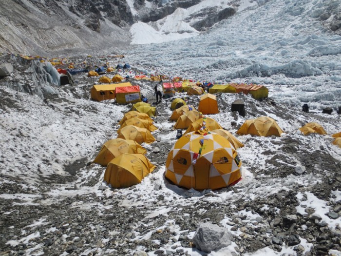  Satori Everest Expedition 2017 Base Camp view										 