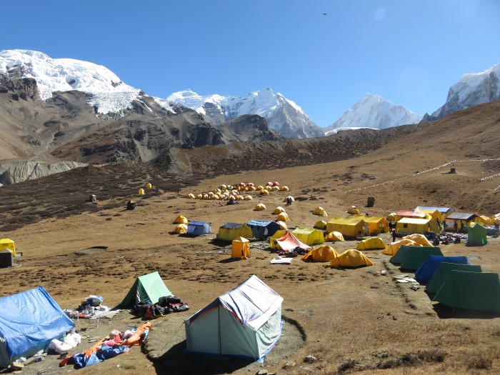  Himlung Himal Base Camp										 