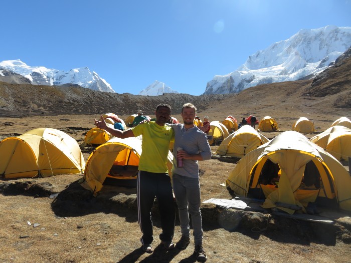  Himlung Base Camp View										 