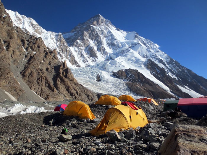  Satori Expedition Camp on K2										 