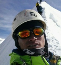  Name: Nara Bdr Astani  Country: Nepal Climbing Sherpa 