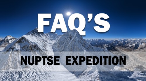 Nuptse Expedition  FAQs