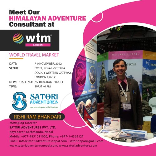 Satori Adventures at WTM, London 2022