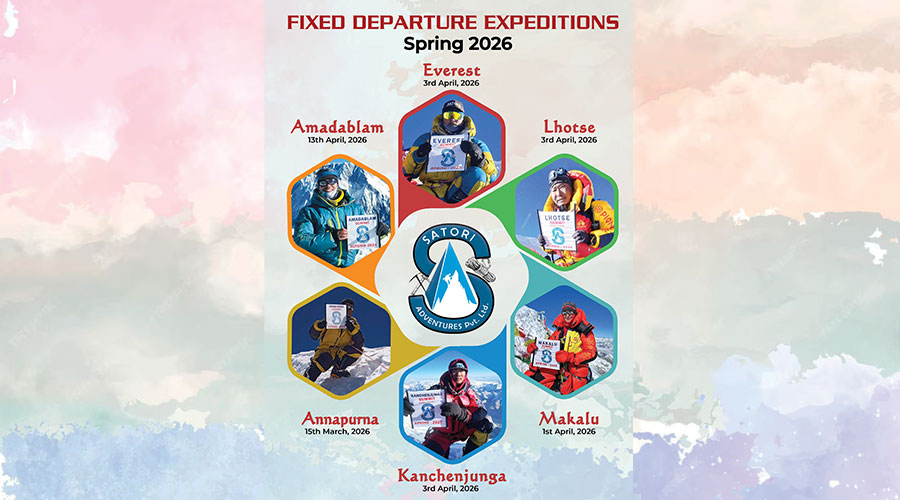  Expedition in Nepal Spring 2026 Fixed Departure 