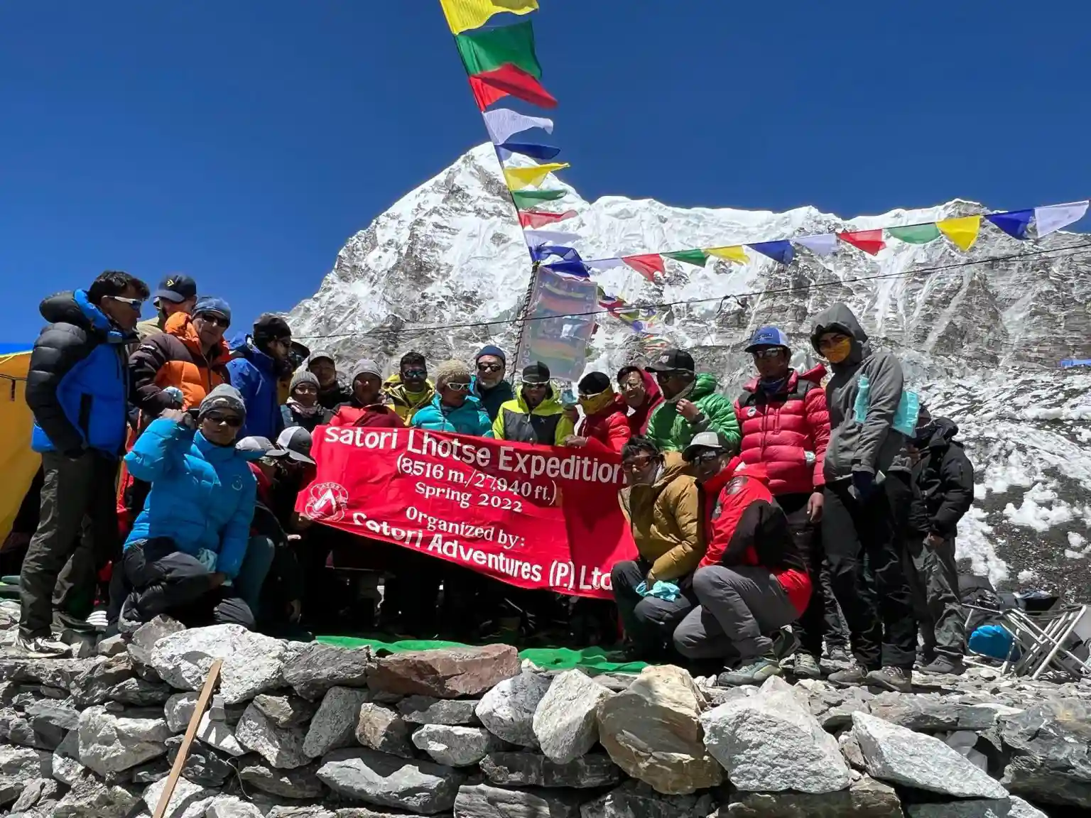 Satori Lhotse Expedition Summit 2022