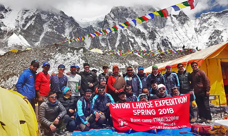 Successful Mt. Lhotse Expedition – Spring 2018
