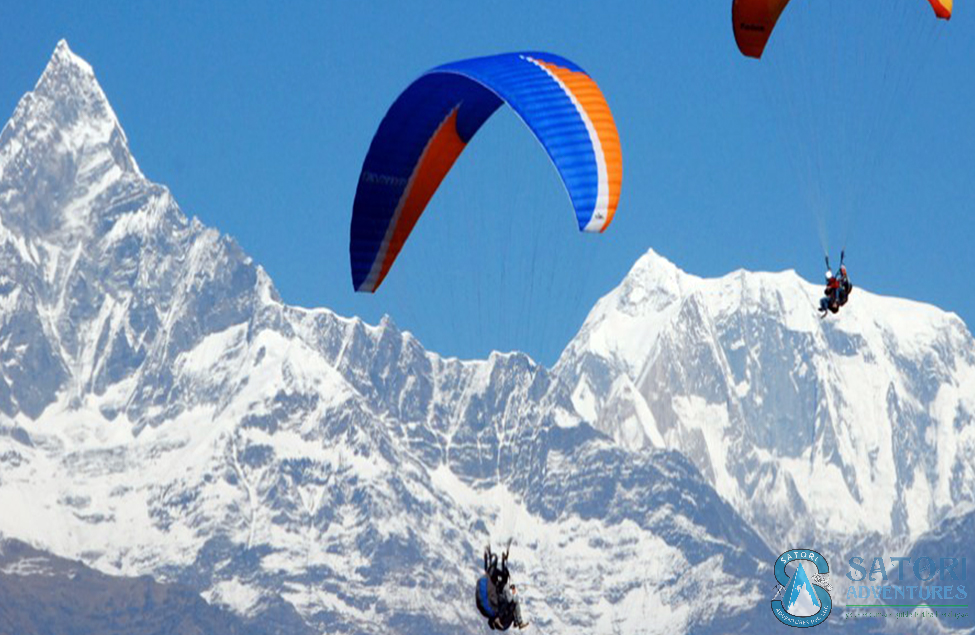 Paragliding in Nepal