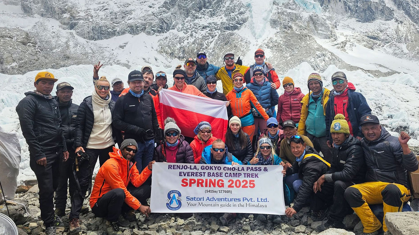 Renjo-la, Gokyo Cho-la passes and EBC Trekking