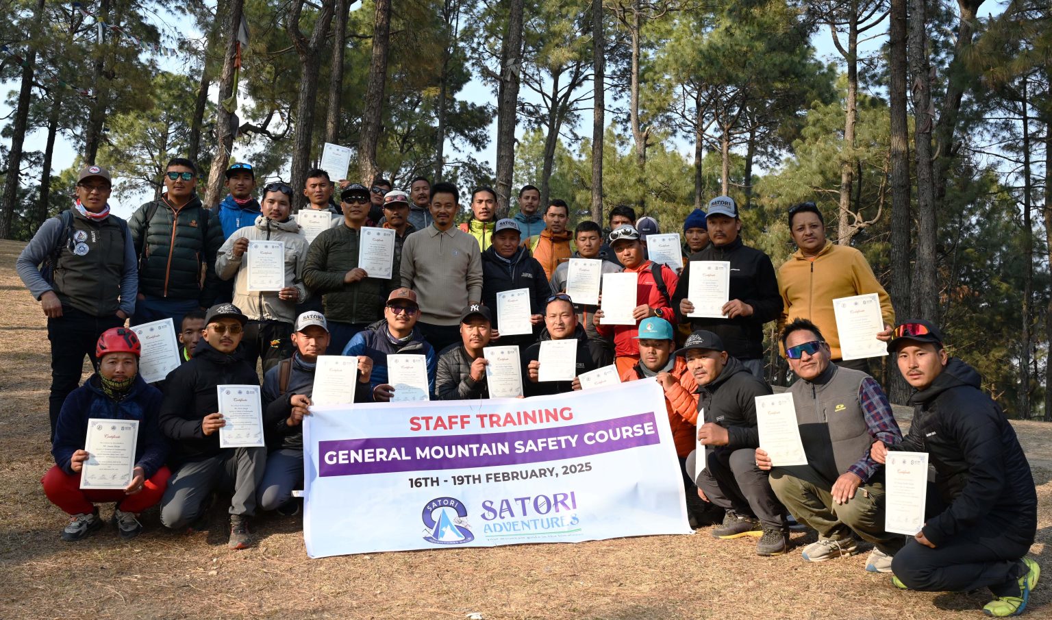 Satori Adventures Hosts First Aid and Mountain Safety Training for Climbing Sherpas