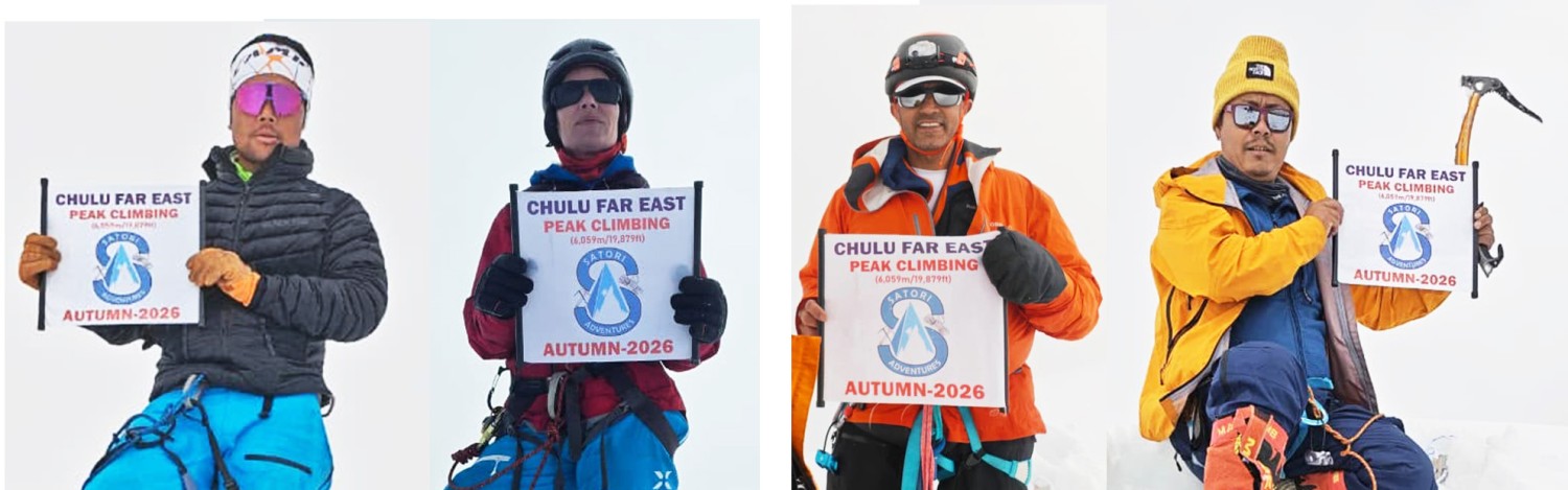 Top of chulu far east summit autumn 2026